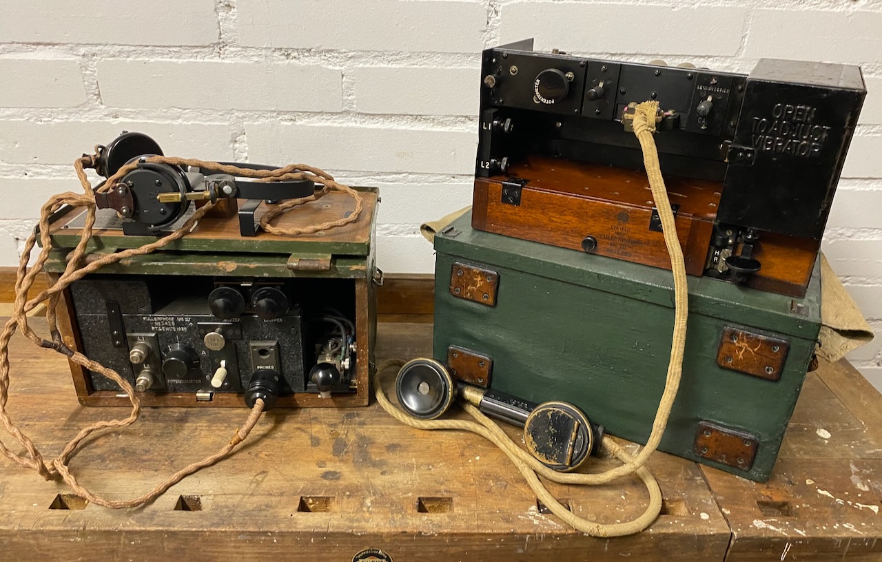 A Fullerphpone Mk. IV. (1939) and Mk. III. (1924)