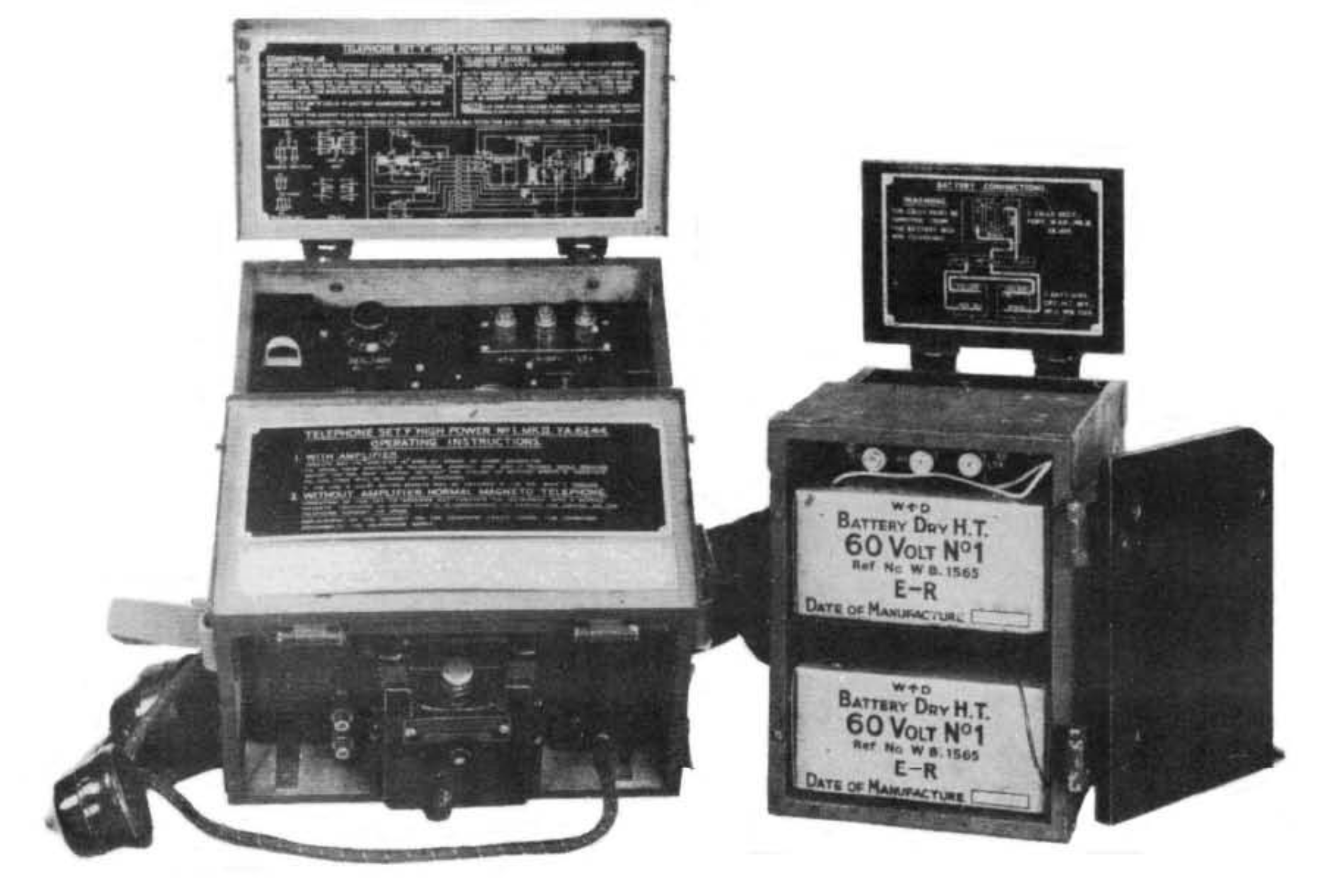 Tele Set F. High Power No. 1, Mk. II.