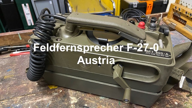 Episode 33 - Austrian Feldfernsprecher F-27-0, 1981