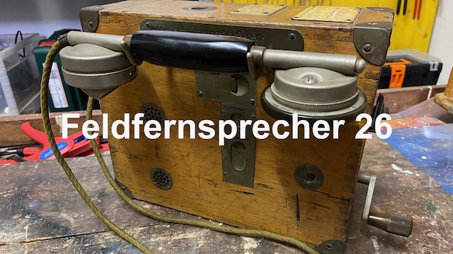 Episode 34 - German Reichswehr Feldfernsprecher 26, 1926