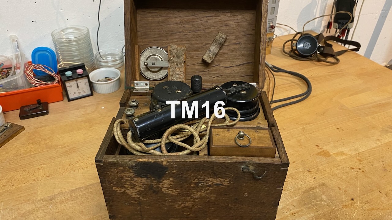 Episode 73 - Téléphone Militaire Modèle 1916 (TM16), 1916